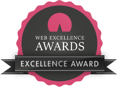 Web Excellence Award Winner